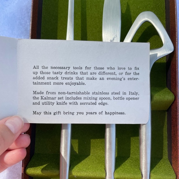 Kalmar Designs bar tool set - Picture 5 of 6